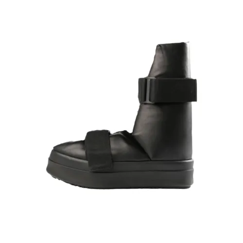 RICK OWENS/RO Ankle Boots Men's Black