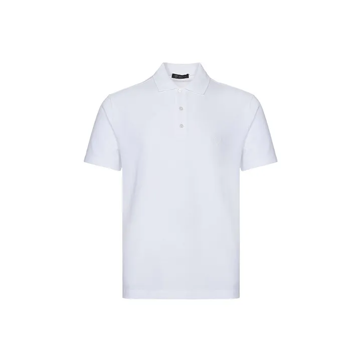 VERSACE Polo Shirts Men White-0