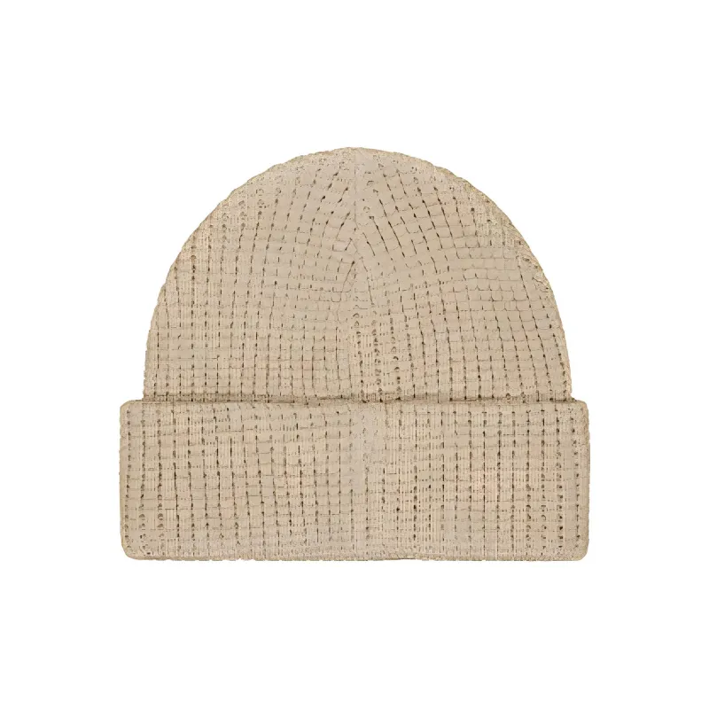 New Balance Polyester Beanies Unisex Beige/Black-1
