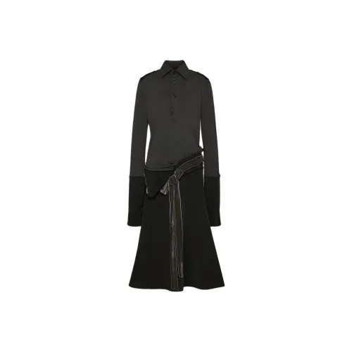 Maison Margiela Panelled Midi Dress