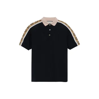 GUCCI Gg Stripe Polo Shirt