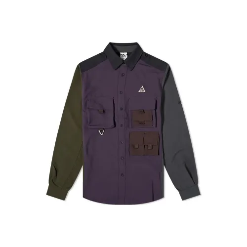 Nike Shirts Men Purple