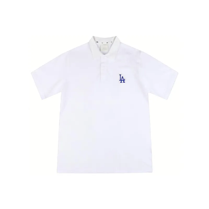MLB NEW ERA Polo Shirt Unisex White-0