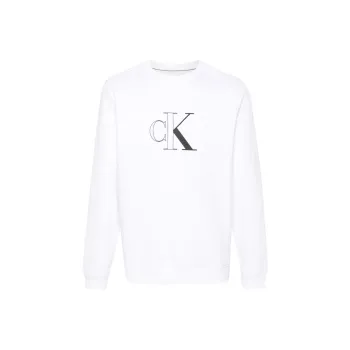 Calvin Klein Logo print Jersey Hoodie