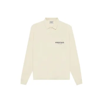 Fear Of God Essentials SS21 Polo Shirt Unisex Cream