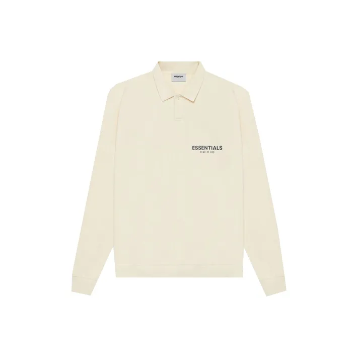 Fear Of God Essentials SS21 Polo Shirt Unisex Cream-0