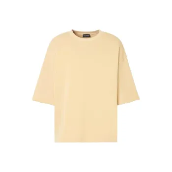 EMPORIO ARMANI Asv Short sleeved Jersey Sweatshirt With Worn look Piping