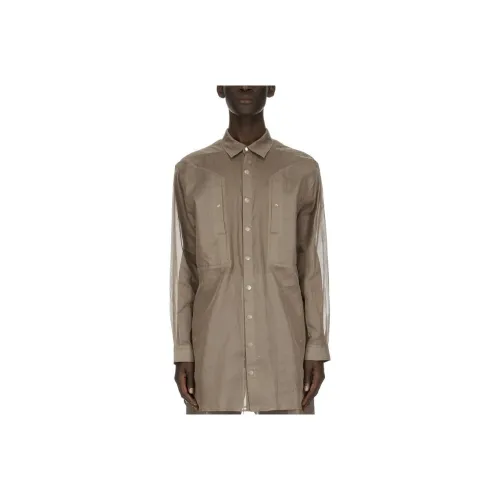RICK OWENS Jumbo Fogpocket Shirt