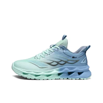 WARRIOR Running Shoes Men Low Top Cyan/Blue