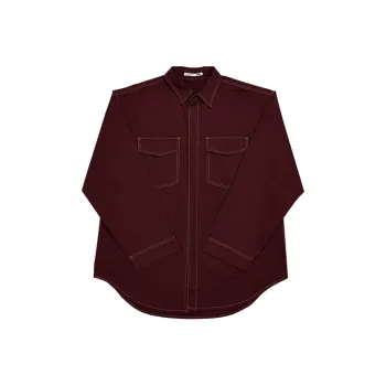 EXPLORE NAVIGATE GENERATE Shirts Unisex Burgundy
