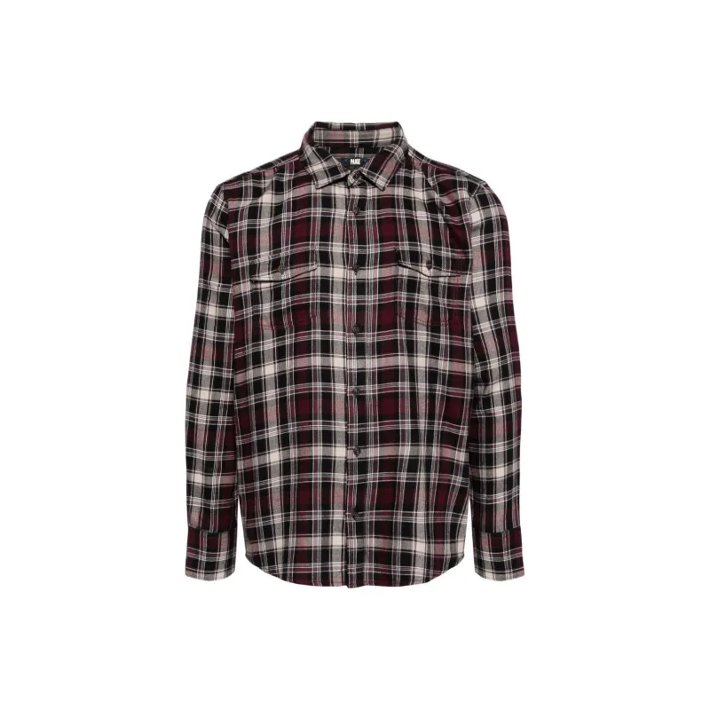 PAIGE Everett Plaid check Flannel Shirt-0