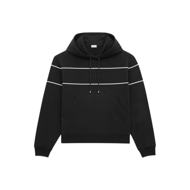 SAINT LAURENT FW24 Sweatshirt Men's Black-0