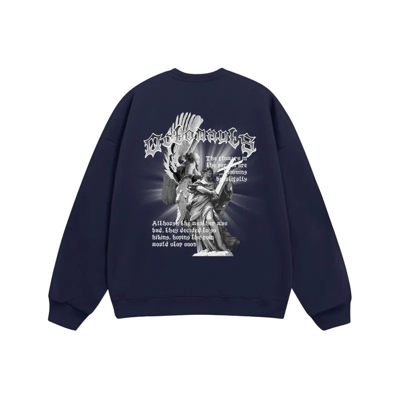 Small Columns Under The Sea Sweatshirt Unisex-10