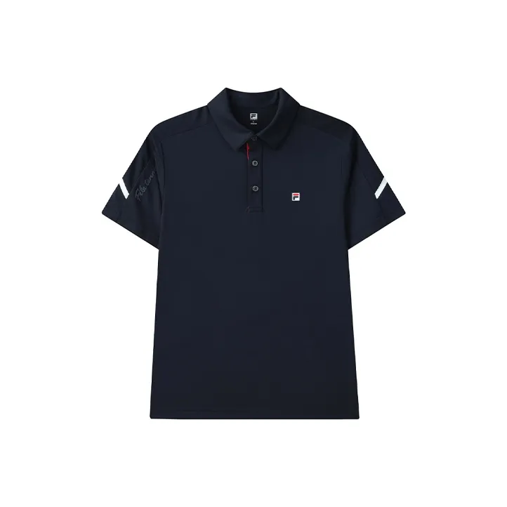 FILA Polo Shirts Men Royal Blue-0