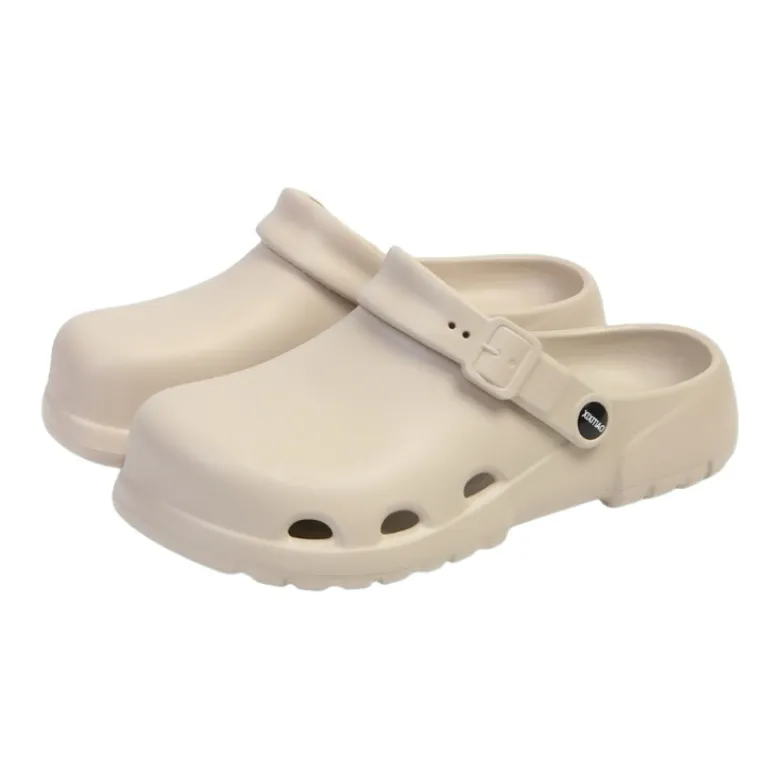 SHIGUDE Sandal Slippers Men's, Dark Gray-5