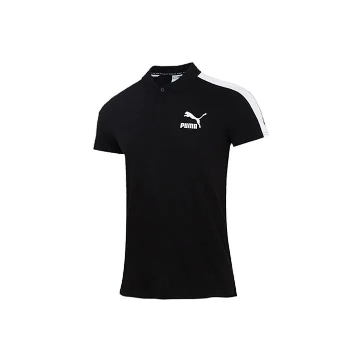 PUMA Polo Shirts Men Black-0