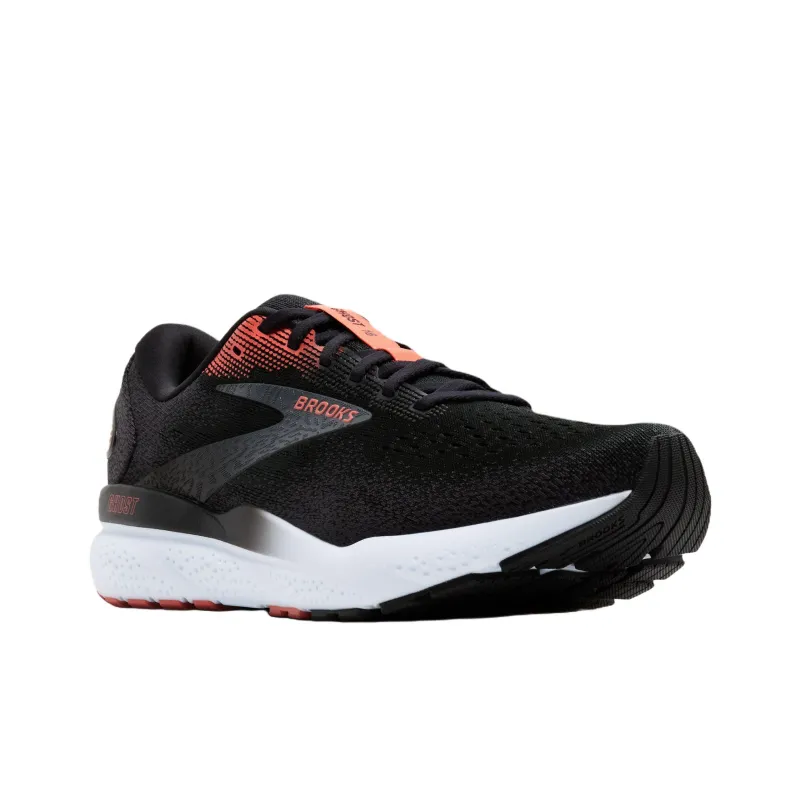 Brooks Ghost 16 Anti Slip Wear Resistant Low Top Casual Running Shoes Men's Black-2