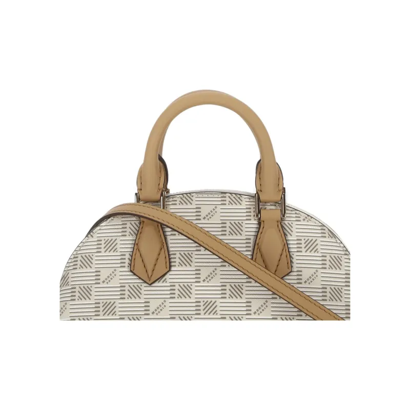 MOREAU Polyurethane Shoulder Bag, Crossbody Bag, Handbag Women's Light Brown-4