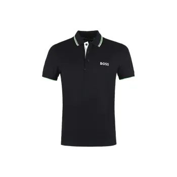 HUGO BOSS Polo Shirts Men Black