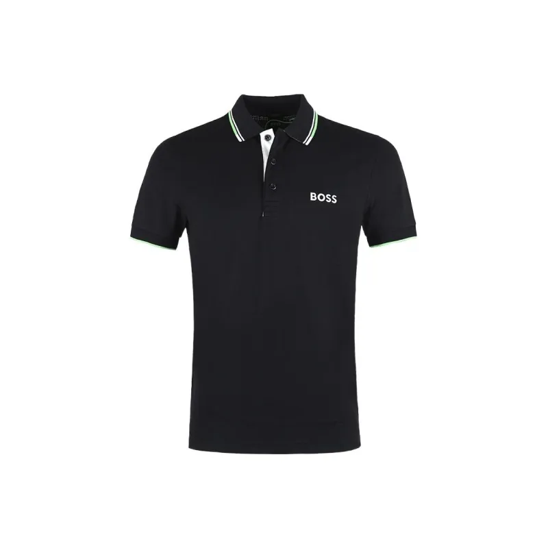 HUGO BOSS Polo Shirts Men Black-0