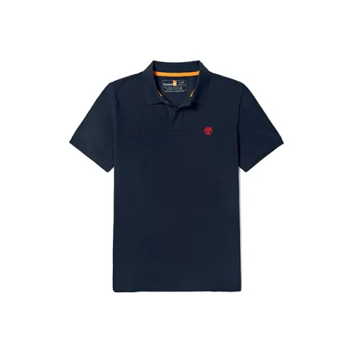 Timberland Polo Shirt Men's Dark Sapphire