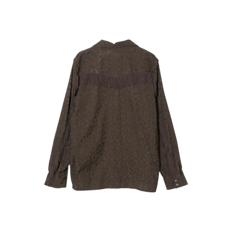 Needles SS25 Shirt Unisex Brown-1