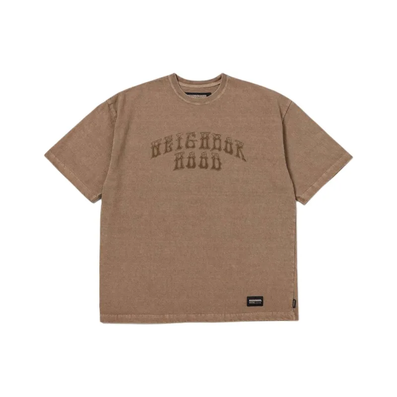 NEIGHBORHOOD Pigment Dyed Crewneck Tee-0