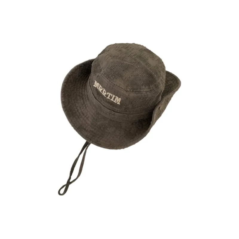 VIVIWELL Denim Bucket Hats Unisex-5