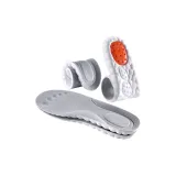 White with Gray Surface[2 Pack]Sports Shock Absorbers | Soft Rebound Comfortable