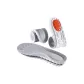 White with Gray Surface[2 Pack]Sports Shock Absorbers | Soft Rebound Comfortable