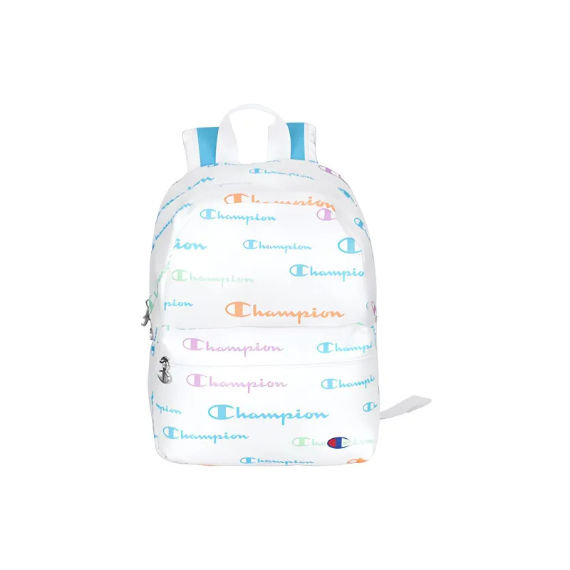 Champion Polyester Backpack Mini Unisex White-0