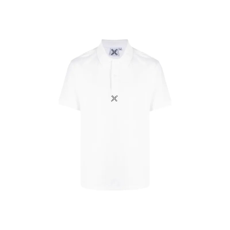 KENZO Polo Shirts Men White-0