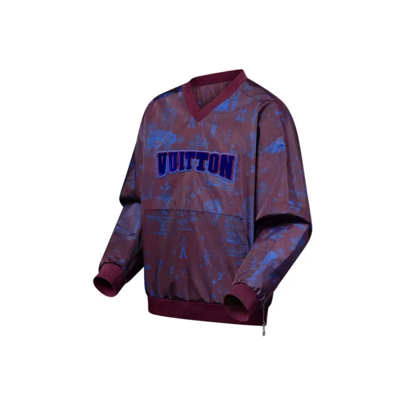Lv Printed Nylon Pullover-2