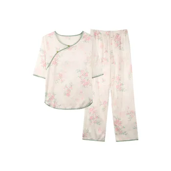 LoveEsteem Pajama Set Women's Apricot Pink