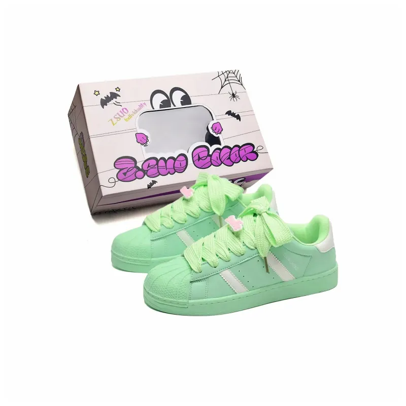 Z.SUO Coverage Balance Abrasion Resistant Lightweight Slip Resistant Low Top Skateboard Shoes Women's Box Included-23