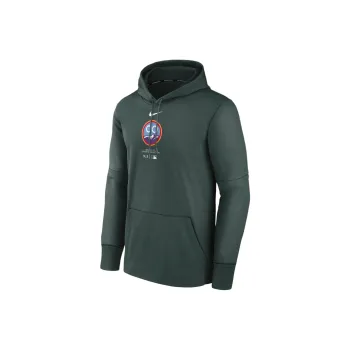 Nike Colorado Rockies City Connect Practice Men's Nike Therma Mlb Pullover Hoodie
