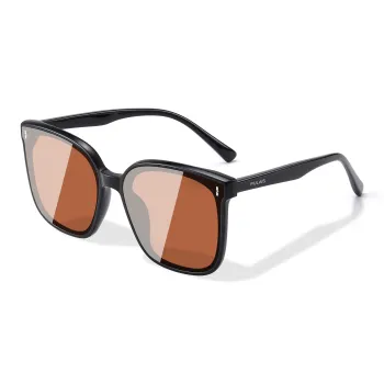 PULAIS Plate Frame Square Sunglasses Unisex