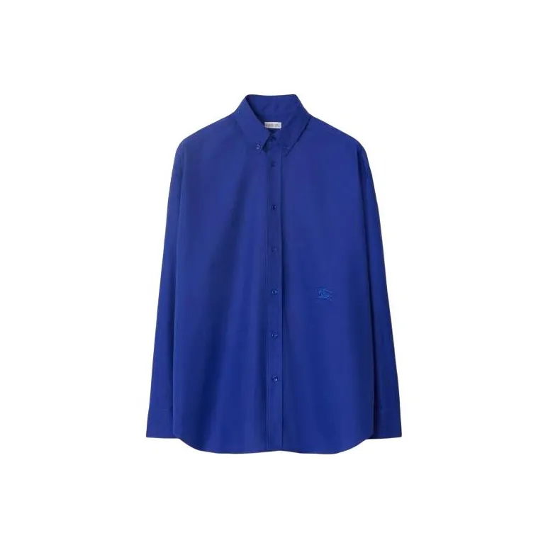 Burberry Equestrian Knight Cotton Shirt-0