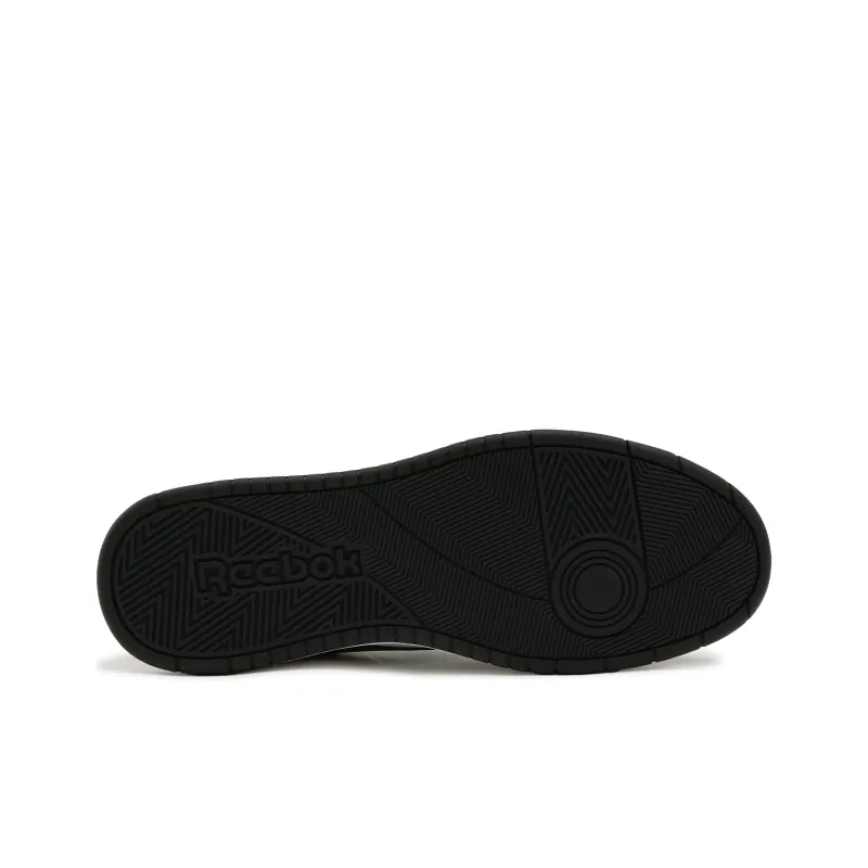 Reebok BB 1000 Anti Slip Wear Resistant Low Top Basketball Shoes Unisex Black White-4