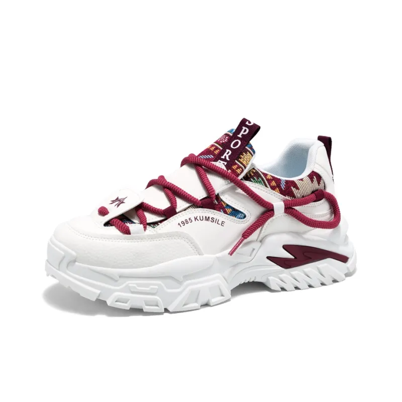 JANECO Low Top Chunky Sneakers Men's-14