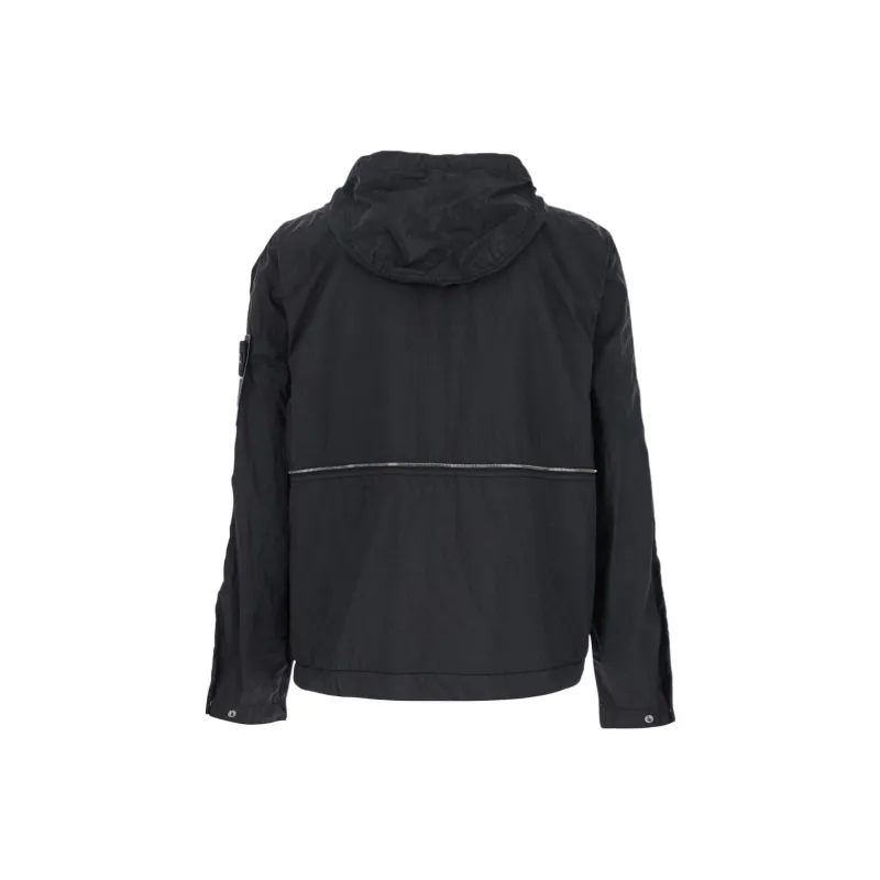 STONE ISLAND Hooded Windbreaker-1