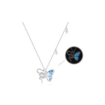 LAOYINFANG 999 Fine Silver Necklaces Women's