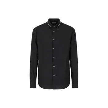 EMPORIO ARMANI Shirt Men's Navy Blue