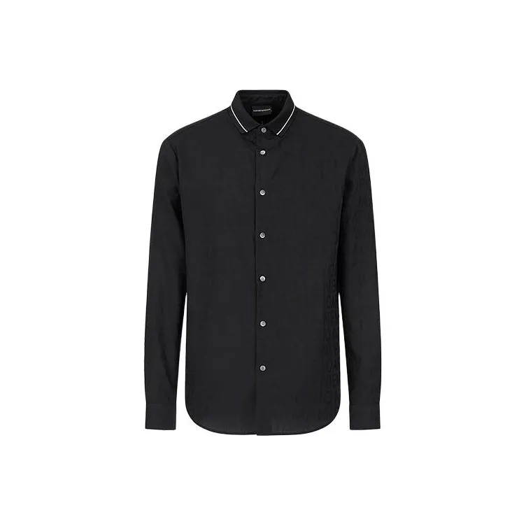 EMPORIO ARMANI Shirt Men's Navy Blue-0