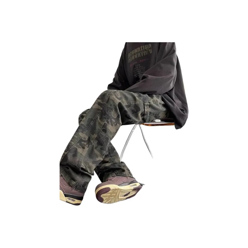 KVIV Jeans Unisex Camouflage [Editor's Recommendation]-4