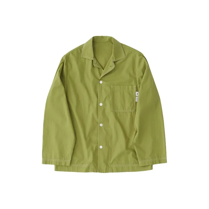 Stussy X Tekla Poplin Pyjama Shirt-0