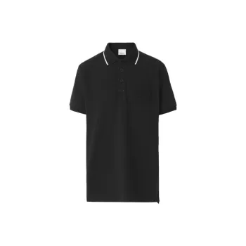 Burberry Polo Shirts Men Black