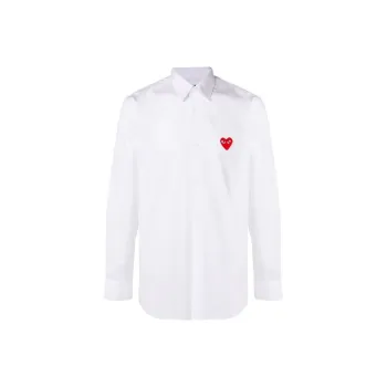 CDG Play Shirts Men White