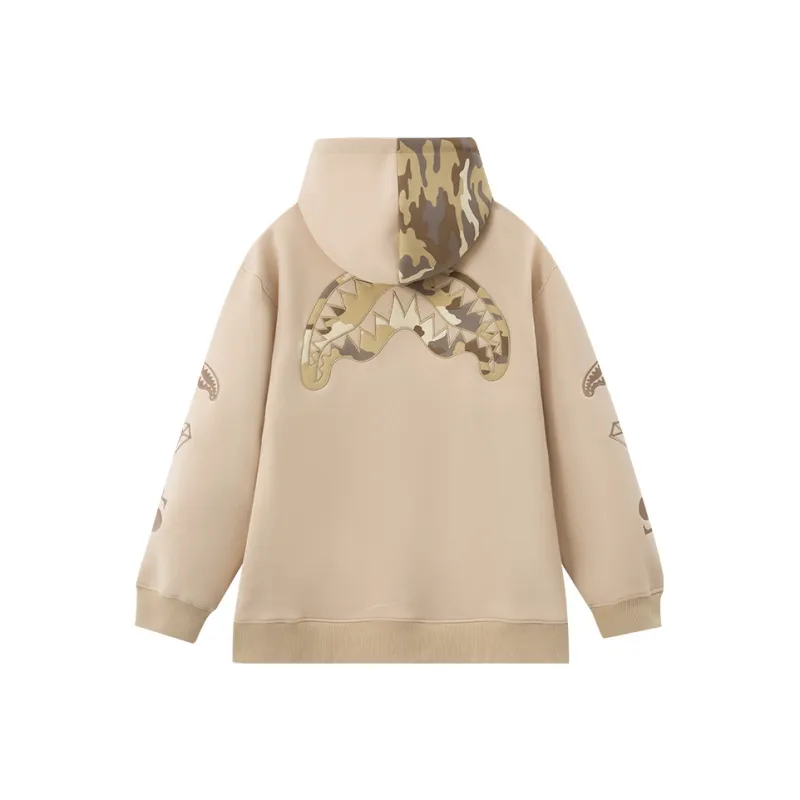 SPRAYGROUND Hooded Zip Closure Sweatshirt Unisex-12