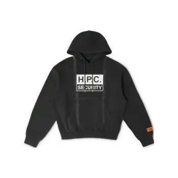 HERON PRESTON H.P.C Security Tape Drawstring Hoodie